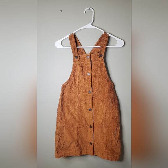 GAP Women's Corduroy Dress in Tan Color Size Large - Picture 1 of 8